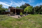 Blockhütte mit Terrasse - Charmantes Einfamilienhaus mit Geschichte, großem Garten und vielen Extras